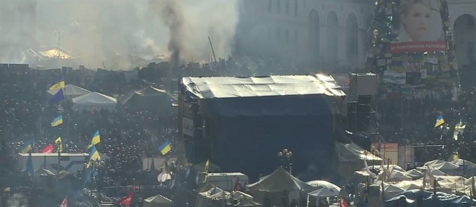 Kiev savaş alanına döndü! Ölü sayısı 25'e yükseldi